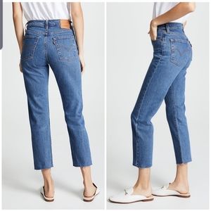 Levi's wedgie straight jeans